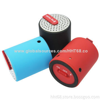 Bluetooth Speakers for iPhone/iPad/Computers, Supports T-flash/SD Card, with Freehand Call FunctionNew